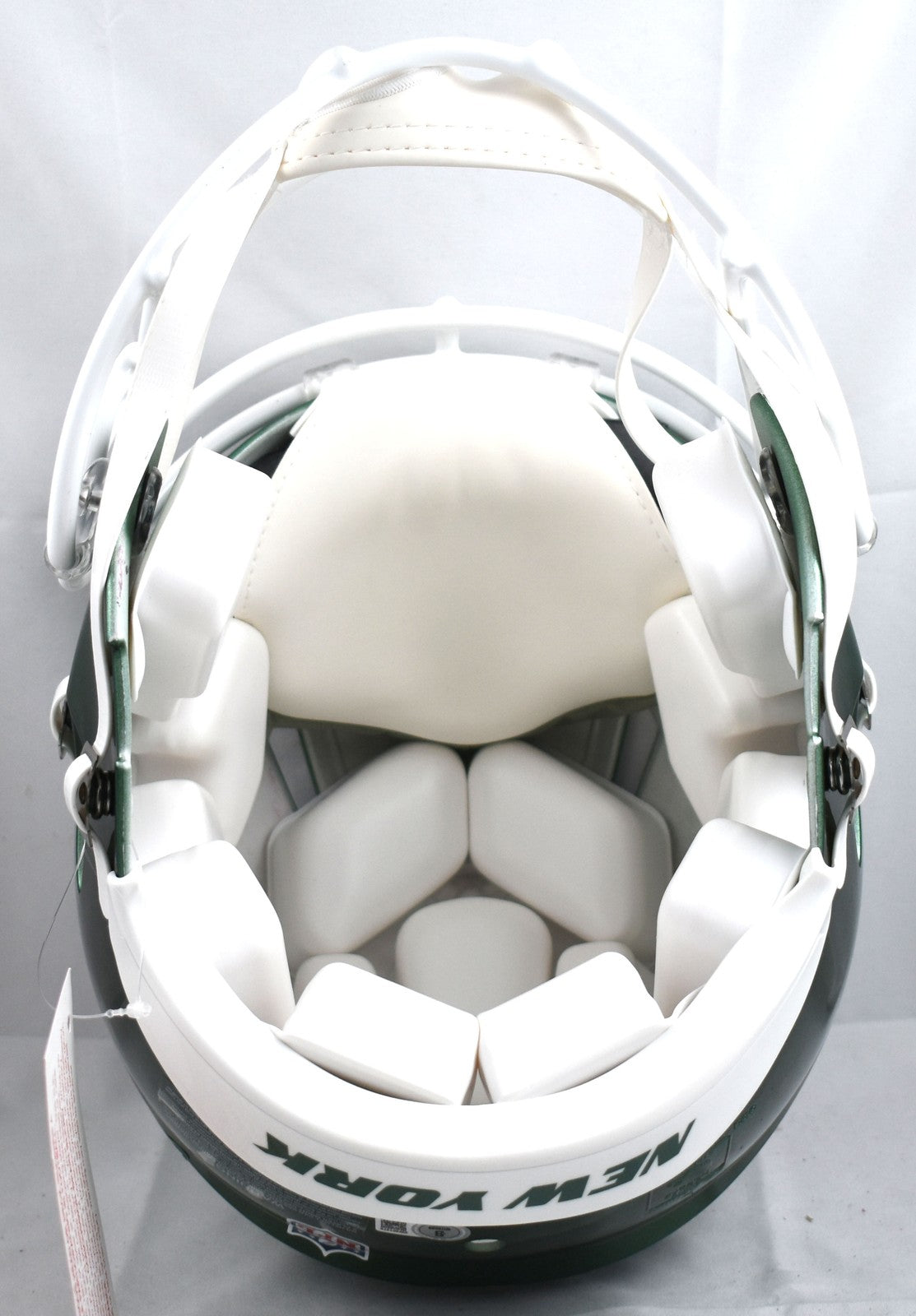 Davante Adams Autographed New York Jets Full Size Speed Authentic Helmet