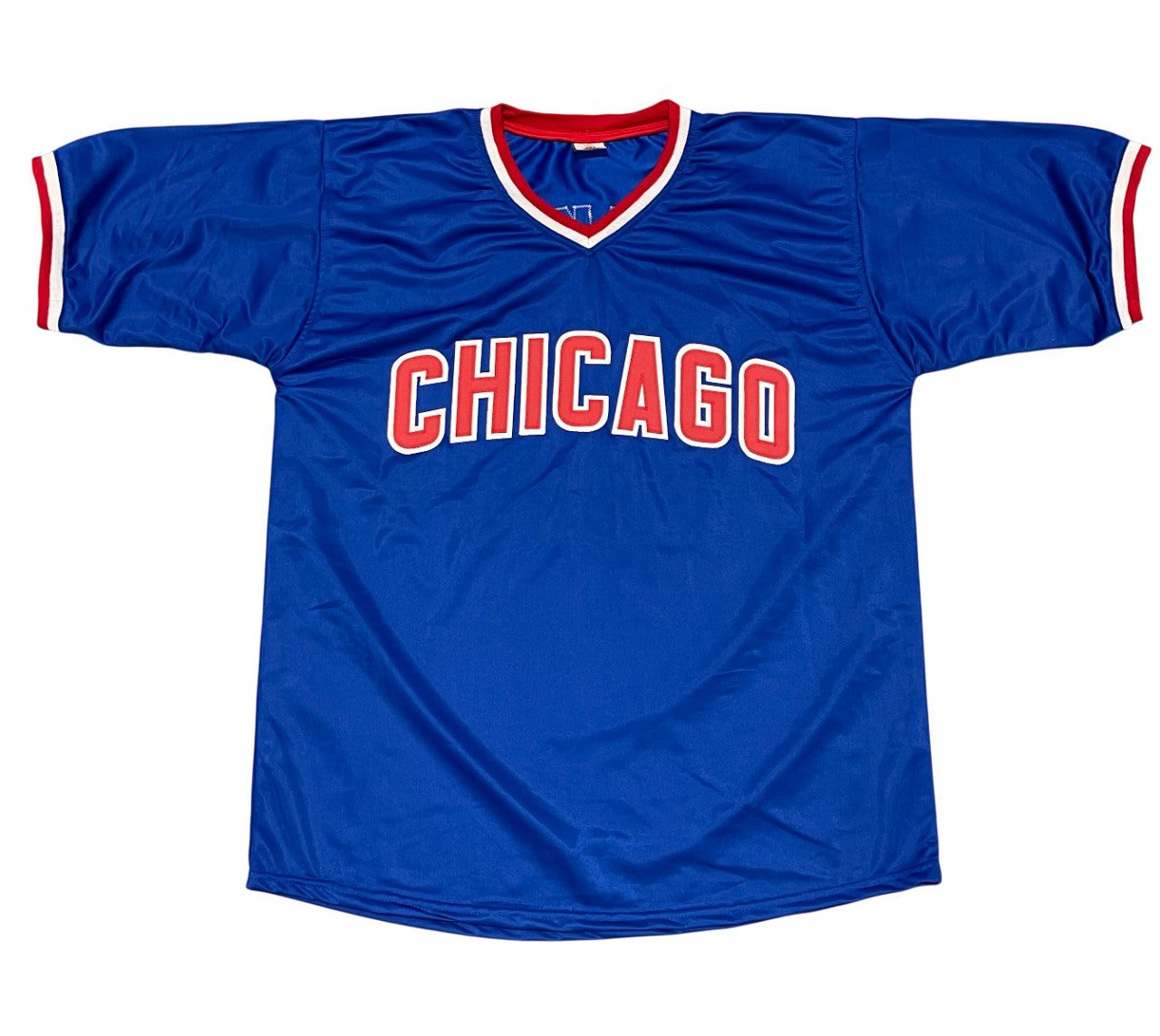 Lee Smith Signed Chicago Cubs Custom Baseball Jersey (Beckett COA)