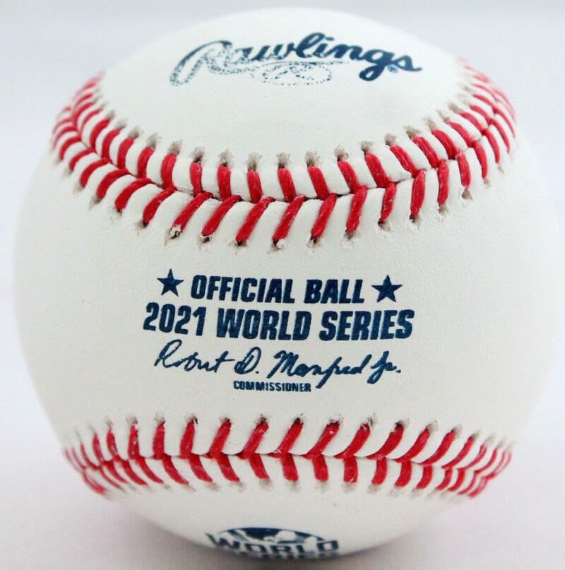 Alex Bregman Autographed 2021 World Series Rawlings Official MLB Baseball