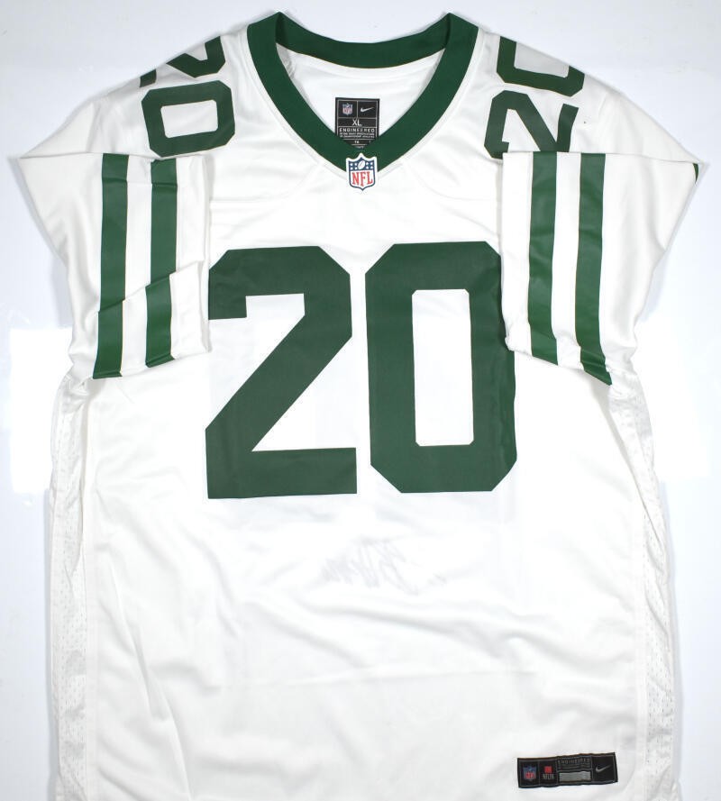 Breece Hall Autographed New York Jets Black Nike Jersey