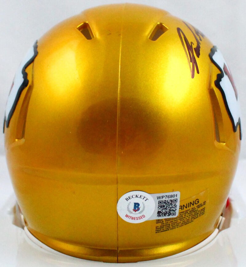 Jared Allen Signed Kansas City Chiefs Flash Speed Mini Helmet