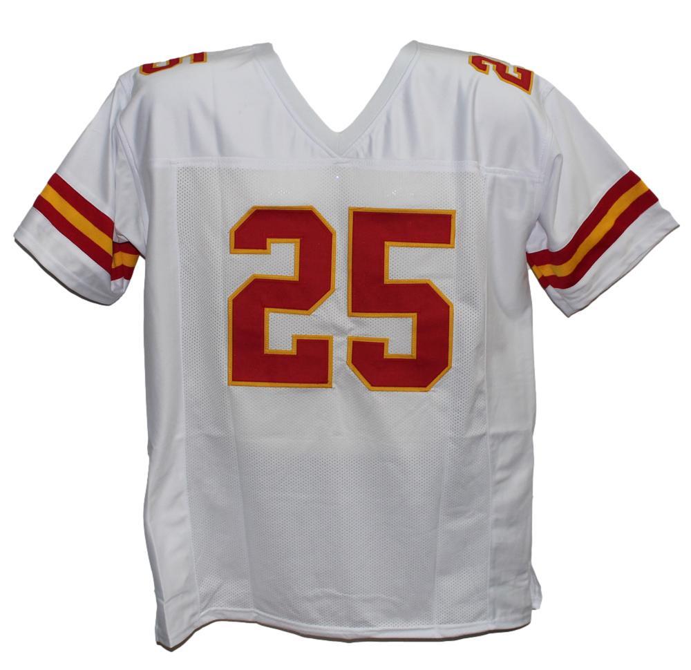 Clyde Edwards-Helaire Autographed Kansas City Chiefs Style Custom Jersey