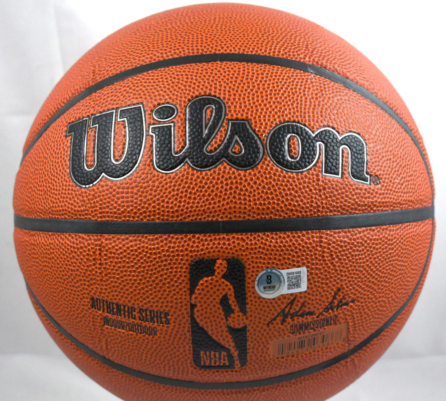 Alonzo Mourning Autographed Official NBA Wilson Basketball