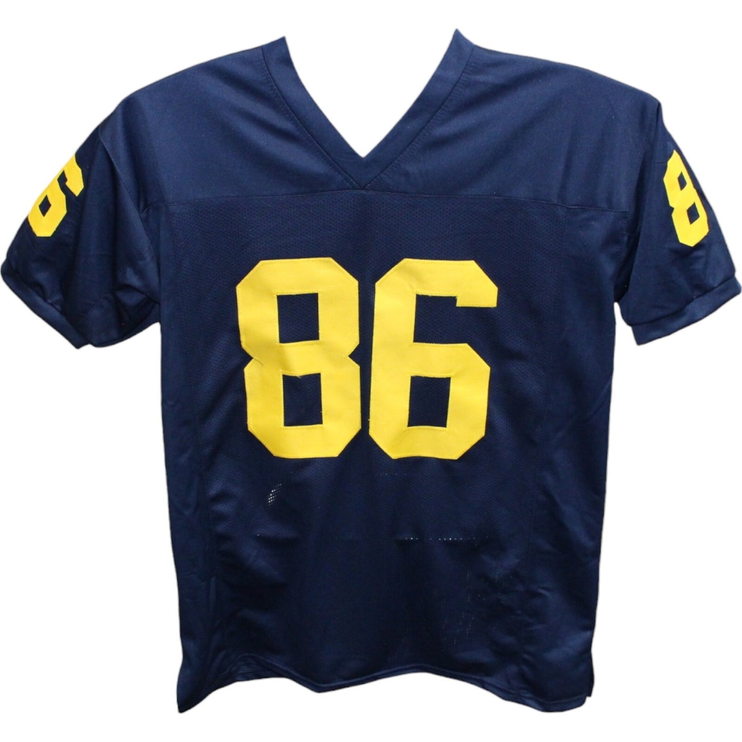 Luke Schoonmaker Signed Michigan Wolverines Style Custom Football Jersey