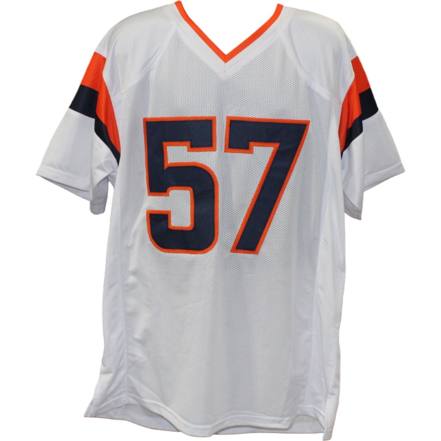 Dre Greenlaw Signed Pro Style Custom White Jersey XL