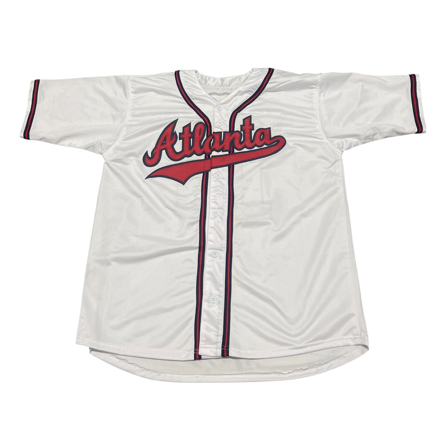 Ronald Acuña Jr. Signed Atlanta Braves Custom Baseball Jersey (BAS)