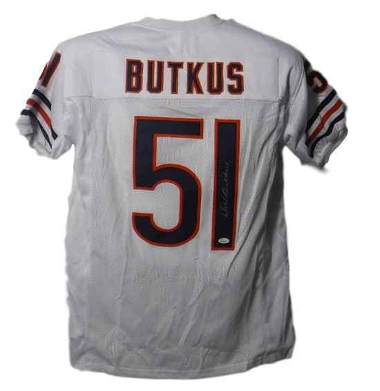 Dick Butkus Autographed Chicago Bears Pro Style Jersey