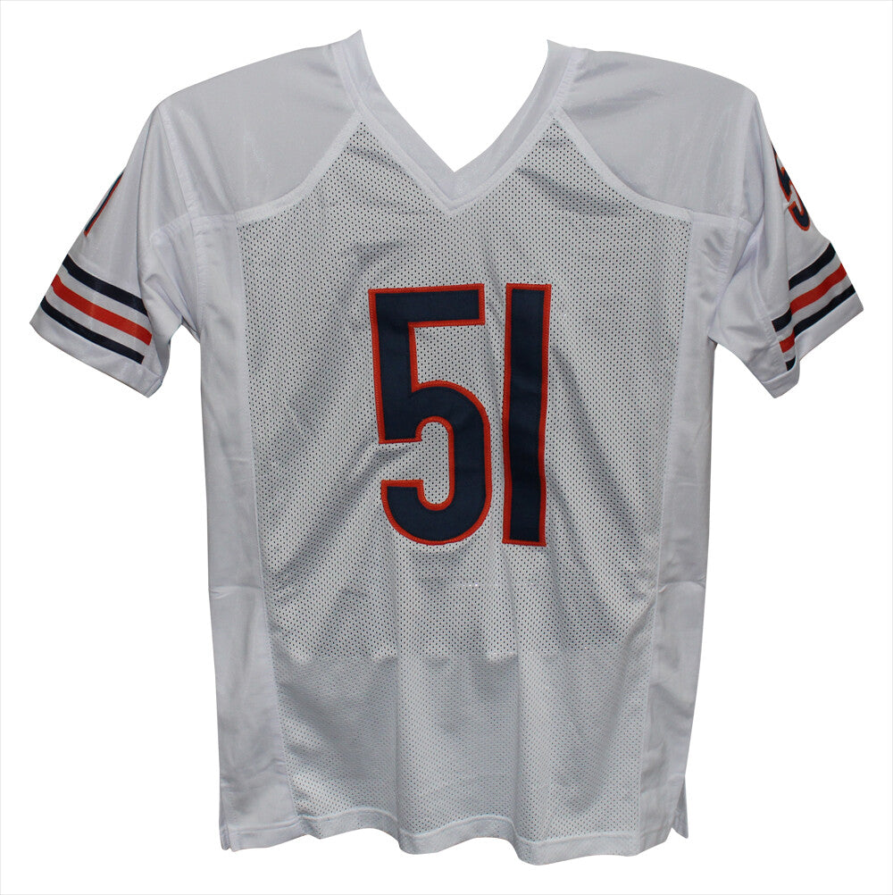Dick Butkus Signed Chicago Bears Pro Style Jersey (White)