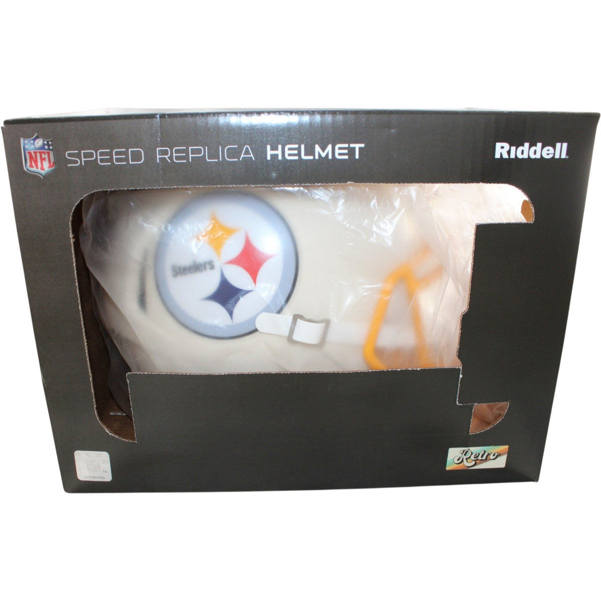 Hines Ward Signed Pittsburgh Steelers Full Size Replica Helmet Retro