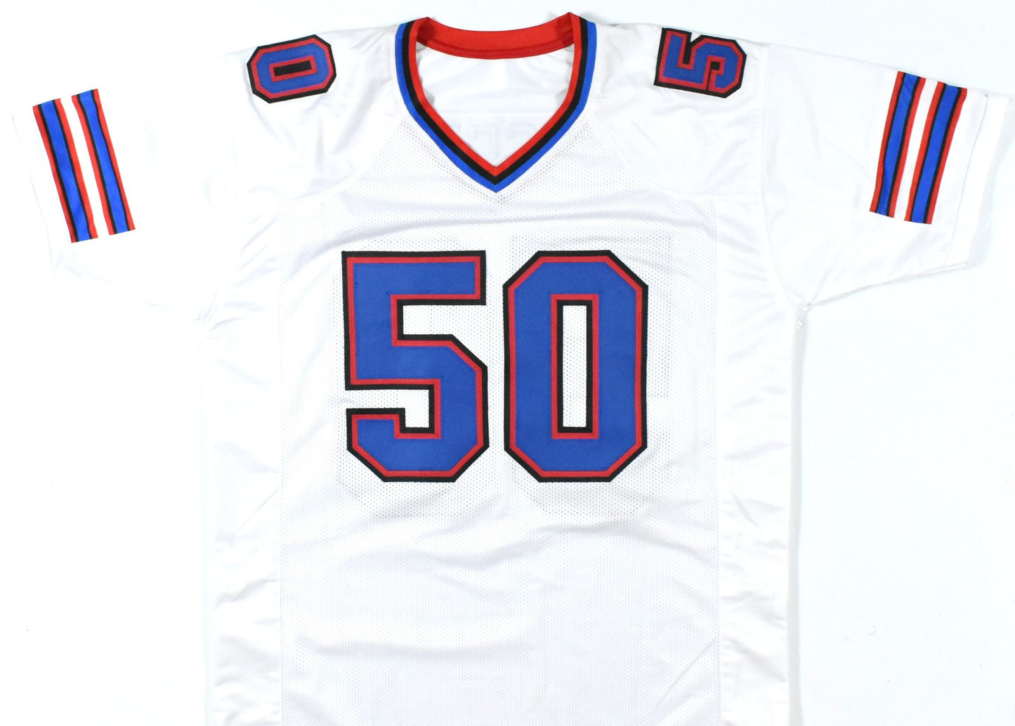 Greg Rousseau Autographed Buffalo Bills White Custom Jersey