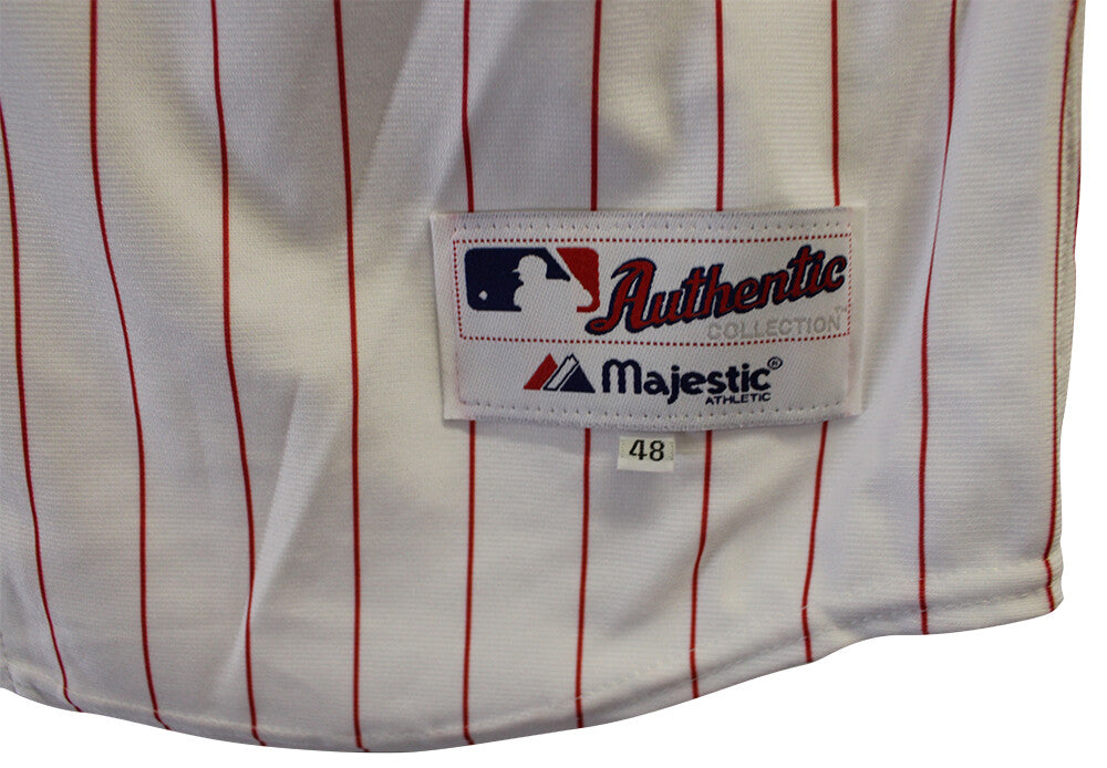 Jim Bunning Signed Philadelphia Phillies Majestic Jersey HOF