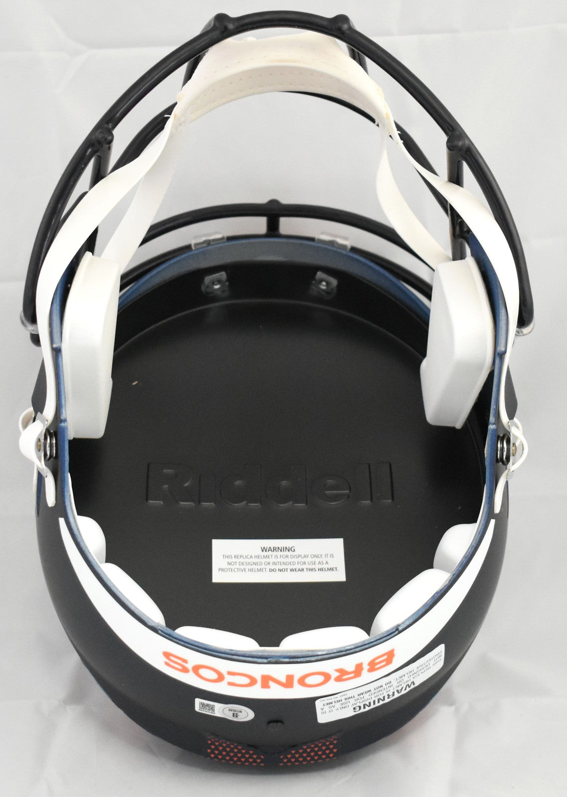 Dre Greenlaw Signed Denver Broncos Full Size Speed Helmet