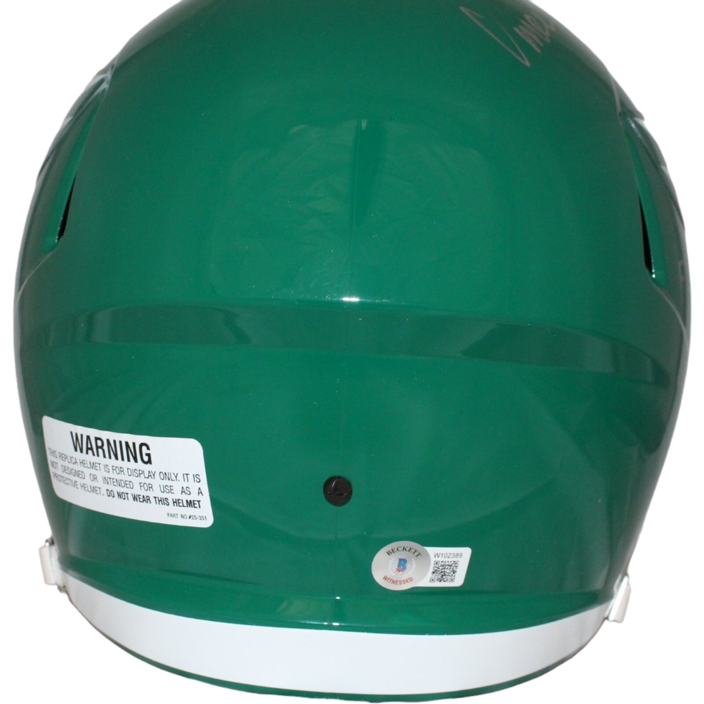 Vince Papale Signed Philadelphia Eagles Throwback Full Size Replica Helmet