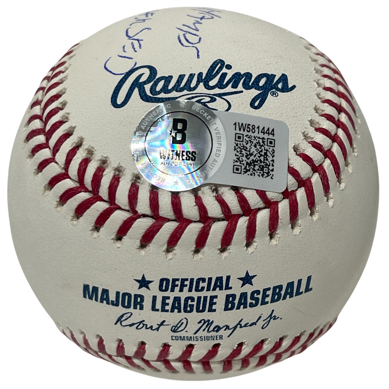 Derek Lowe Signed Official Major League Baseball (2 Inscriptions)
