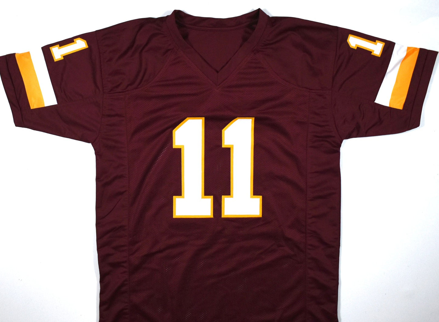 Mark Rypien Autographed Washington Burgundy Custom Jersey with SB MVP Inscription