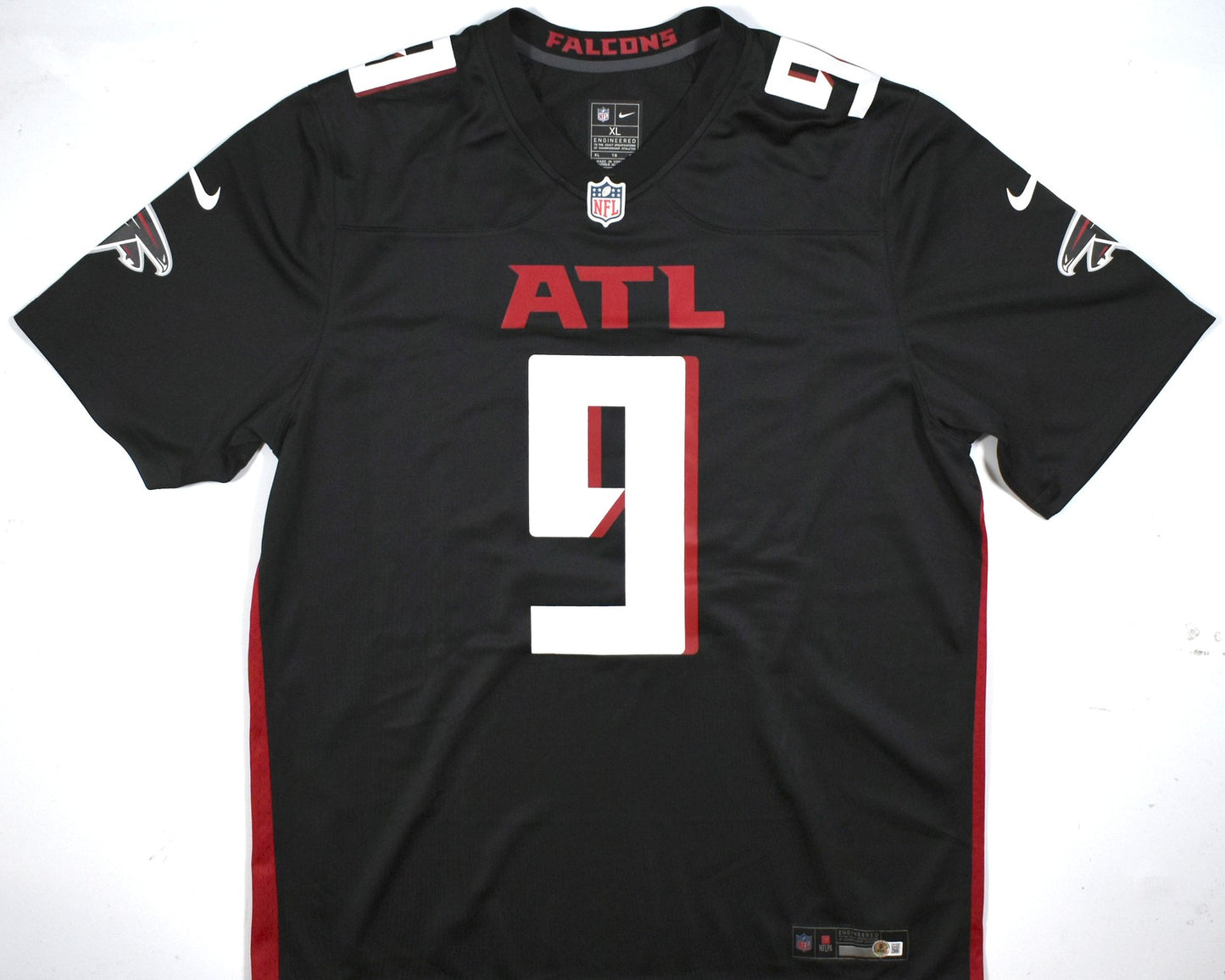 Michael Penix Jr. Signed Atlanta Falcons Black Nike Jersey