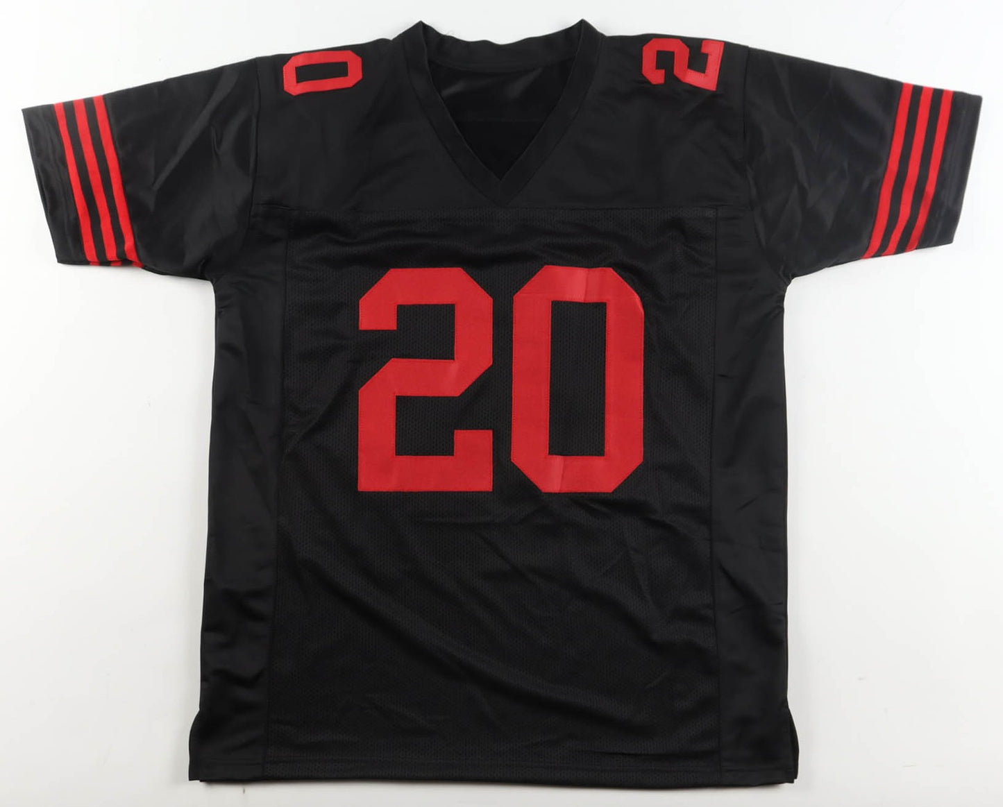Garrison Hearst Signed San Francisco 49ers Black Custom Jersey