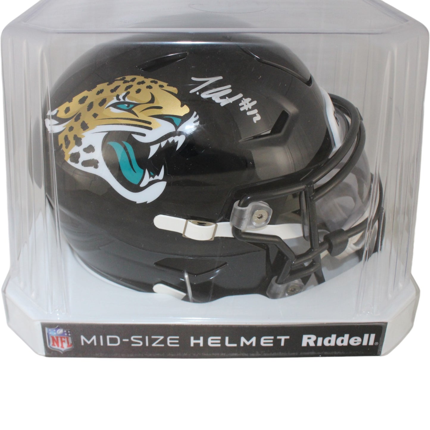 Travis Hunter Jacksonville Jaguars Signed Mid-Size Midi Helmet