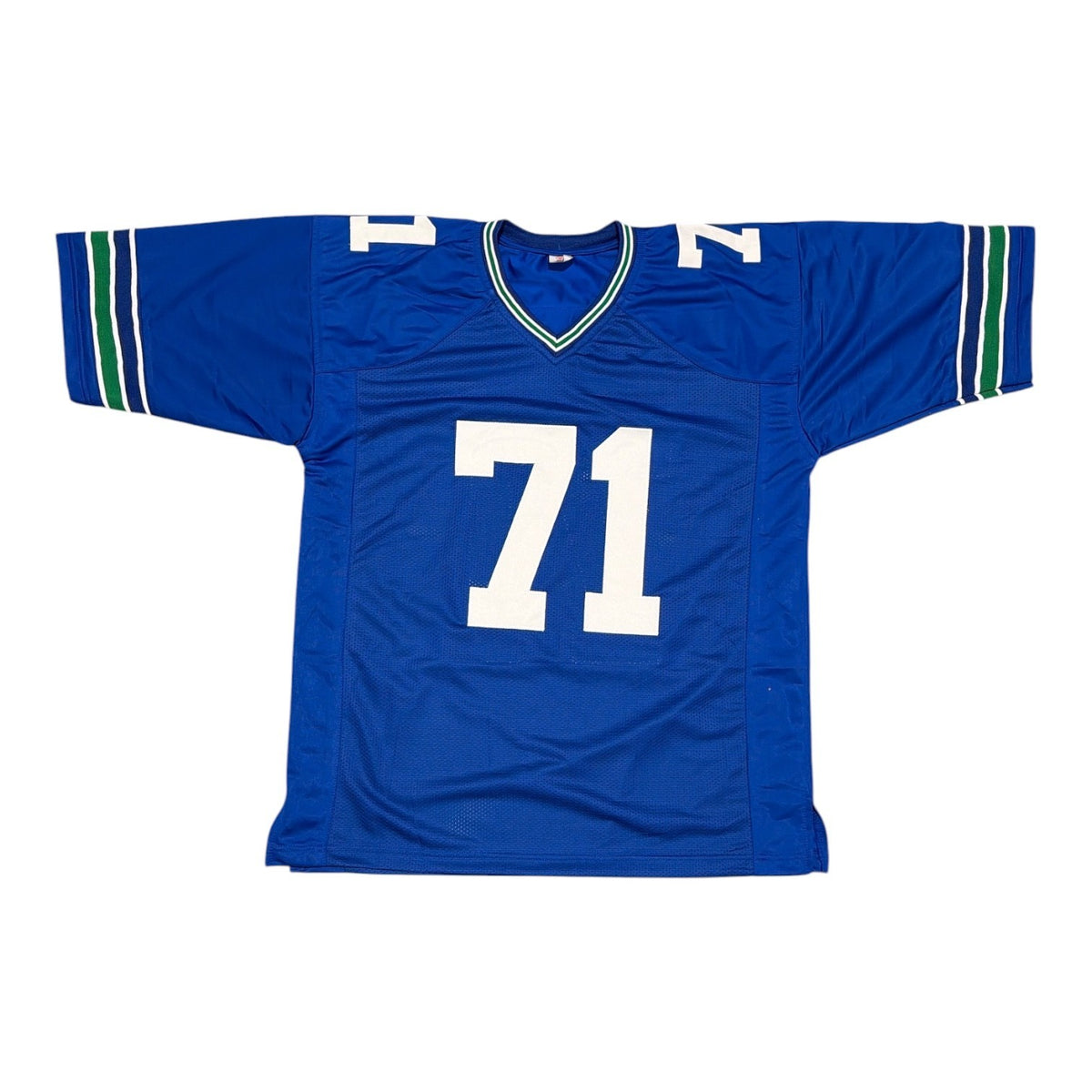 Walter Jones Signed Seattle Seahawks Custom Jersey