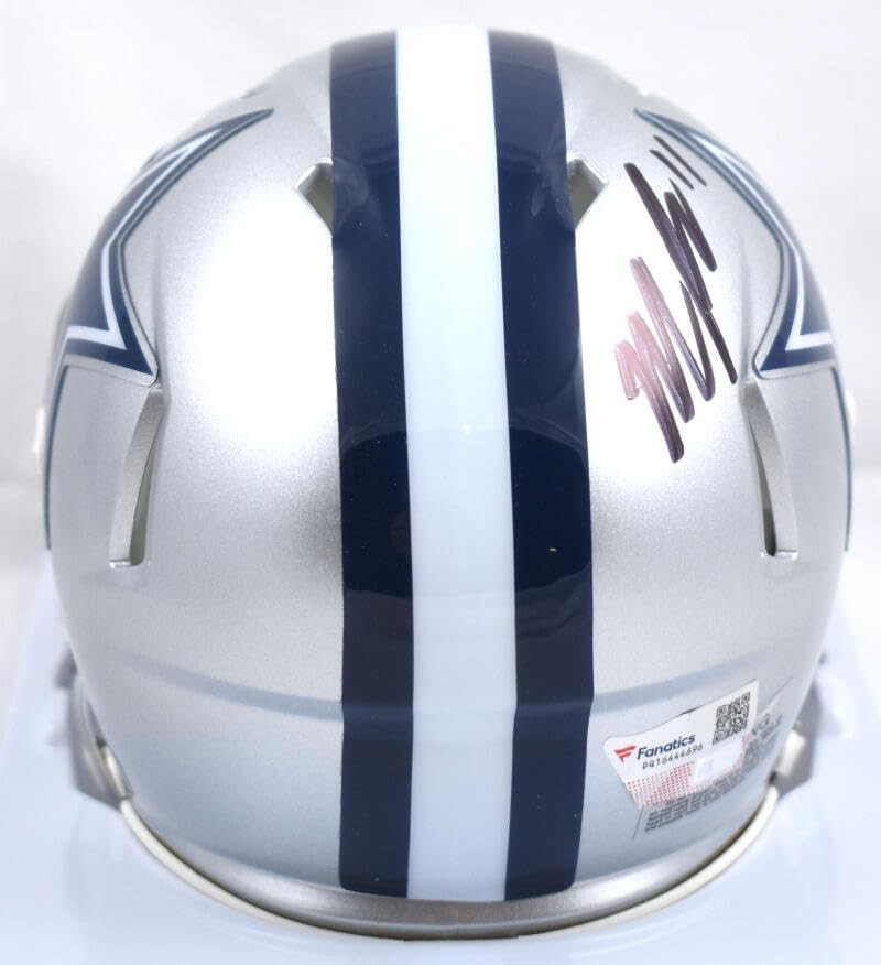 Micah Parsons Signed Dallas Cowboys Speed Mini Helmet - Black