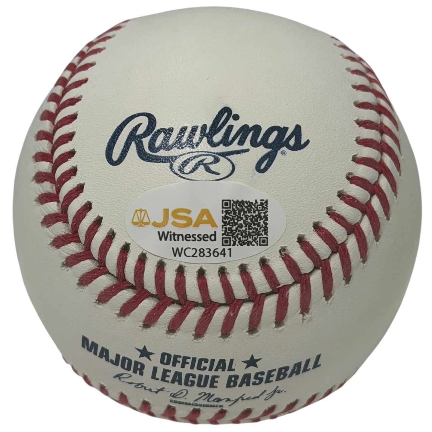Jack Clark Signed Rawlings Official Major League Baseball - 3 Inscriptions