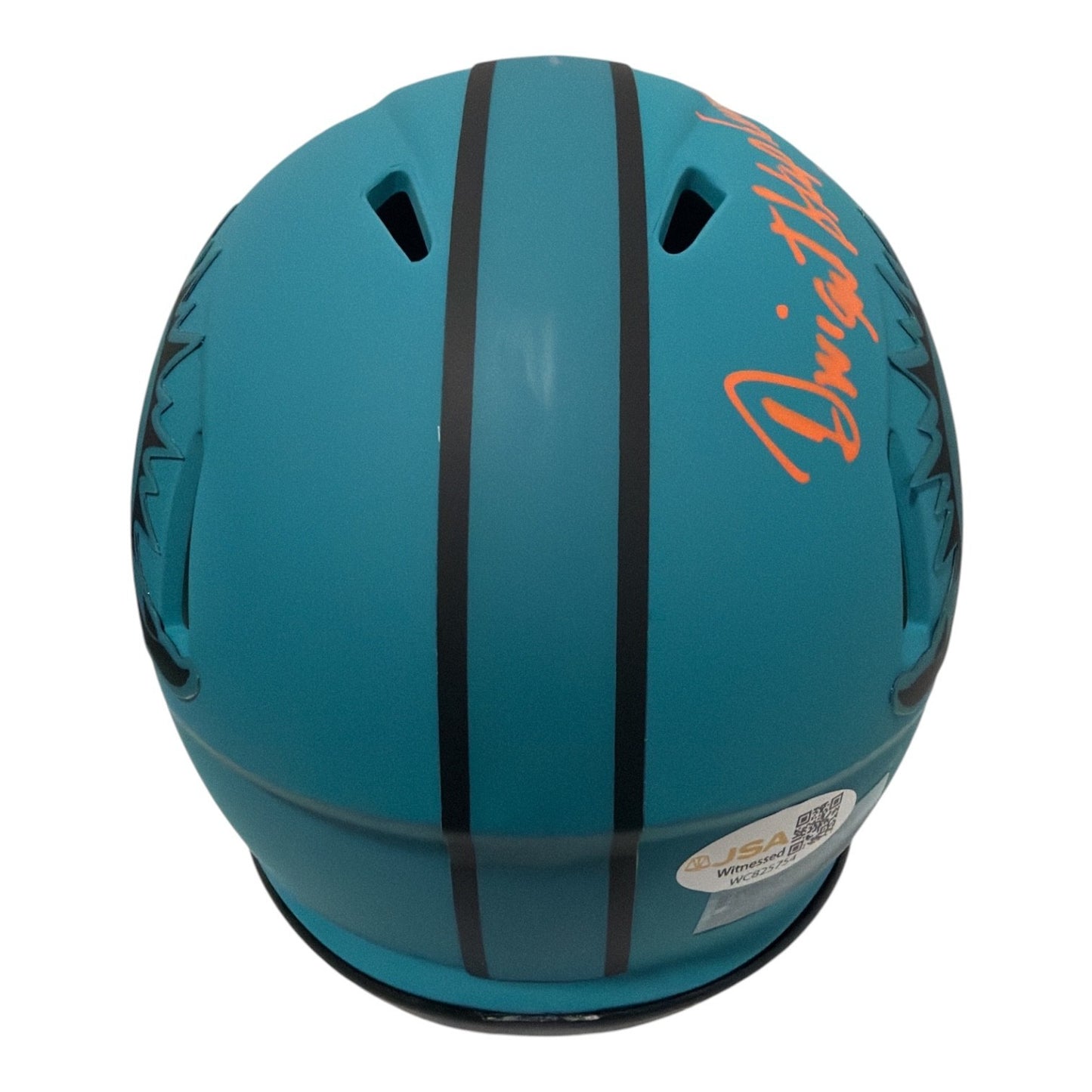 Dwight Stephenson Signed Miami Dolphins Rave Edition Mini Helmet (HOF 98)