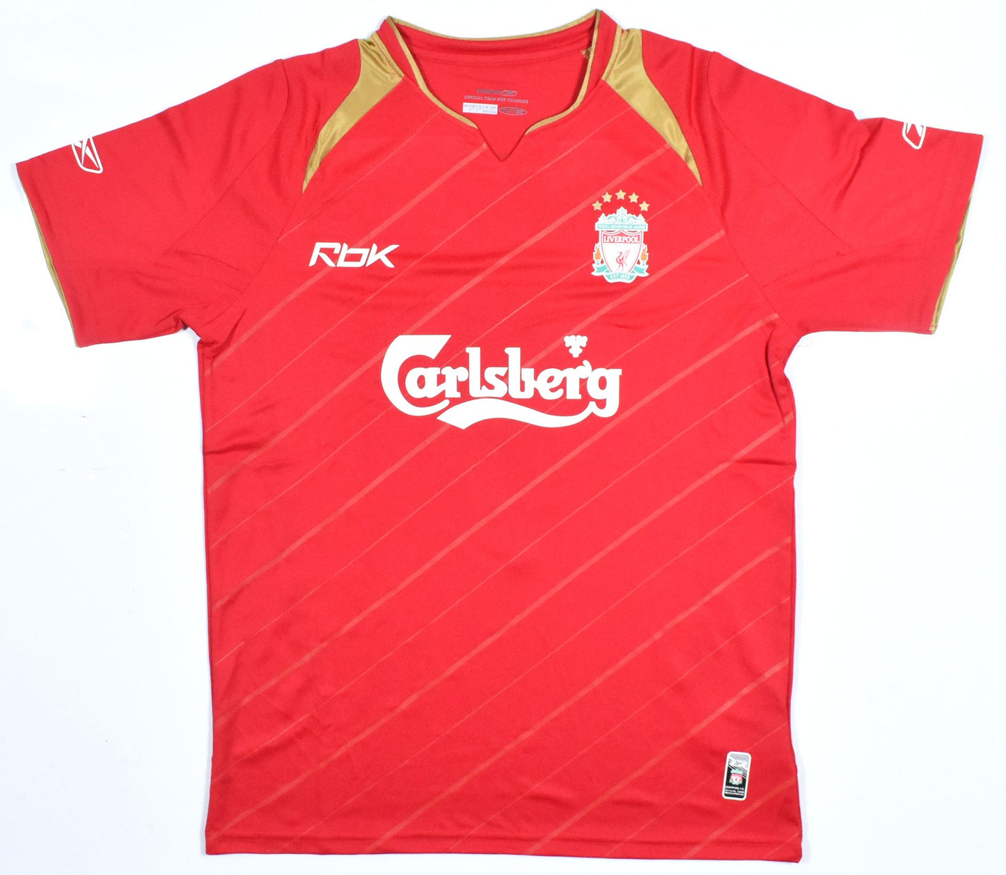 Steven Gerrard Autographed Liverpool Home Jersey