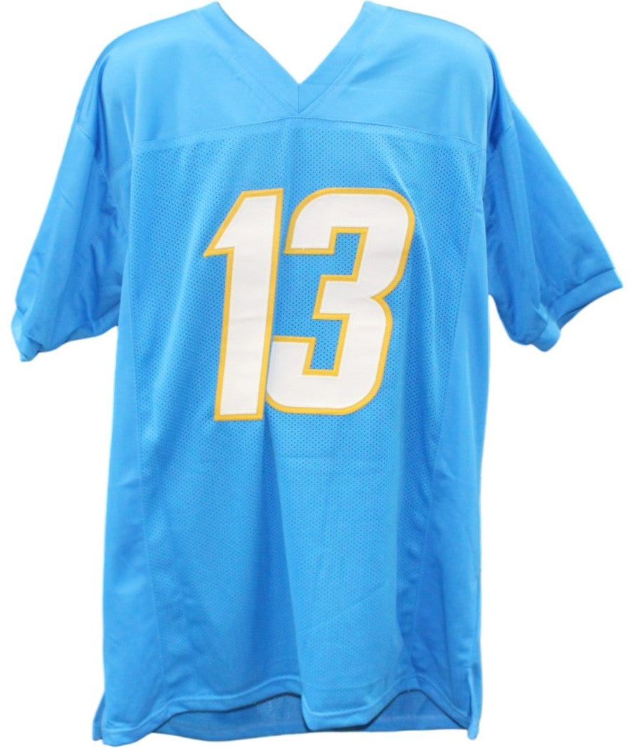 Keenan Allen Signed Blue Pro Style Custom Jersey (BAS Witnessed)