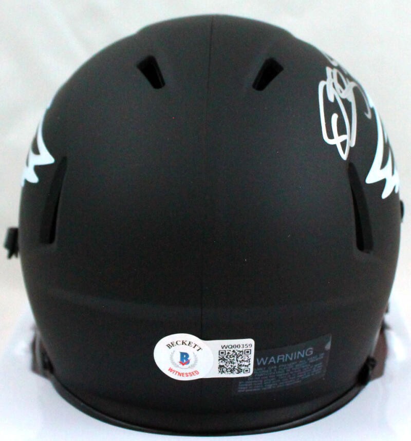 Donovan McNabb Signed Philadelphia Eagles Eclipse Speed Mini Helmet