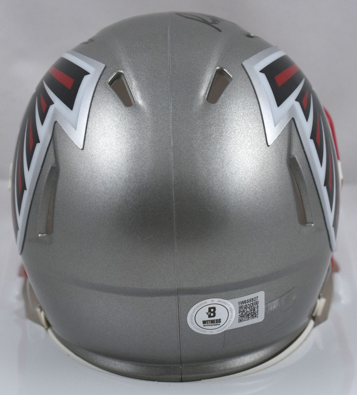 Roddy White Signed Atlanta Falcons Flash Speed Mini Helmet