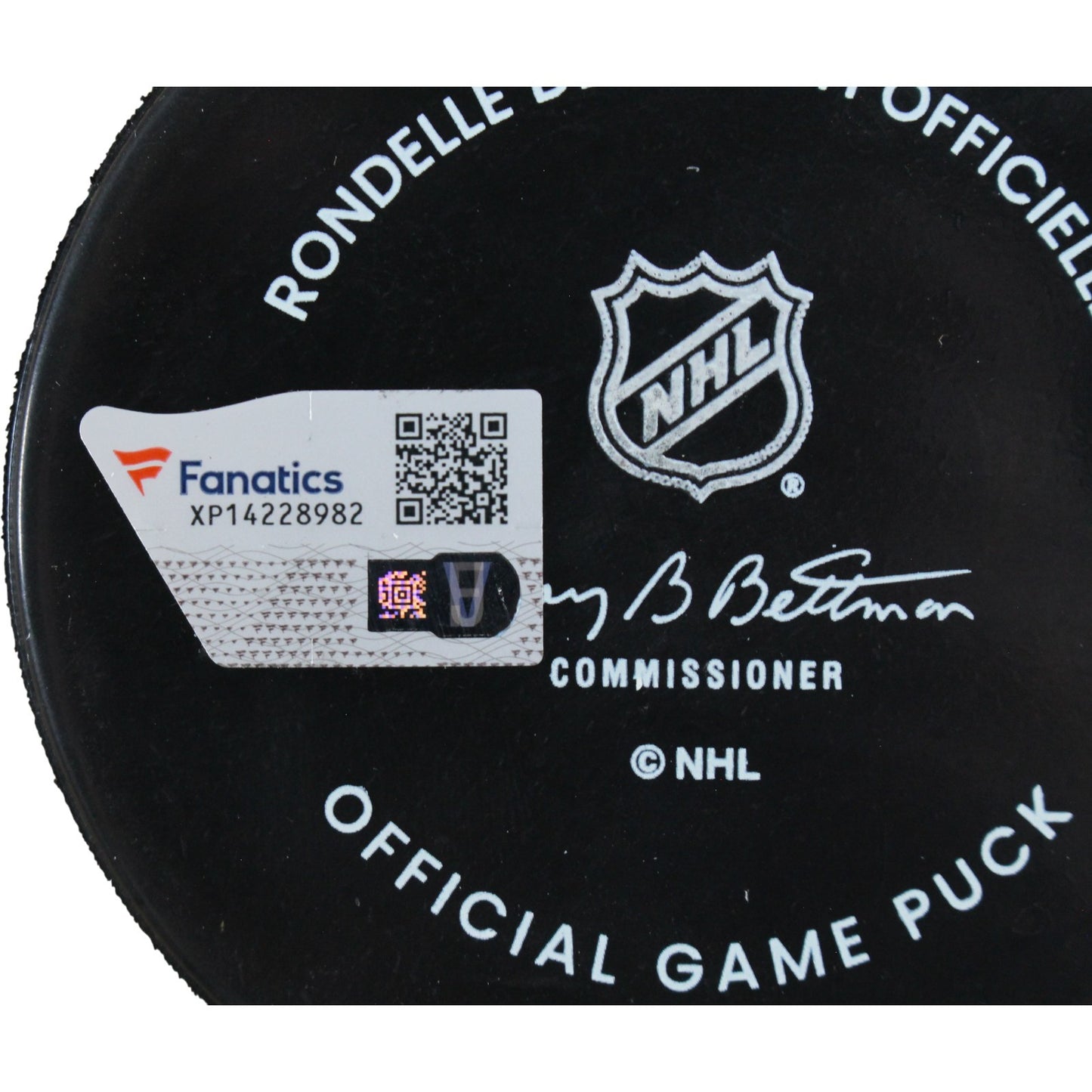 Victor Hedman Autographed Tampa Bay Lightning Official Puck