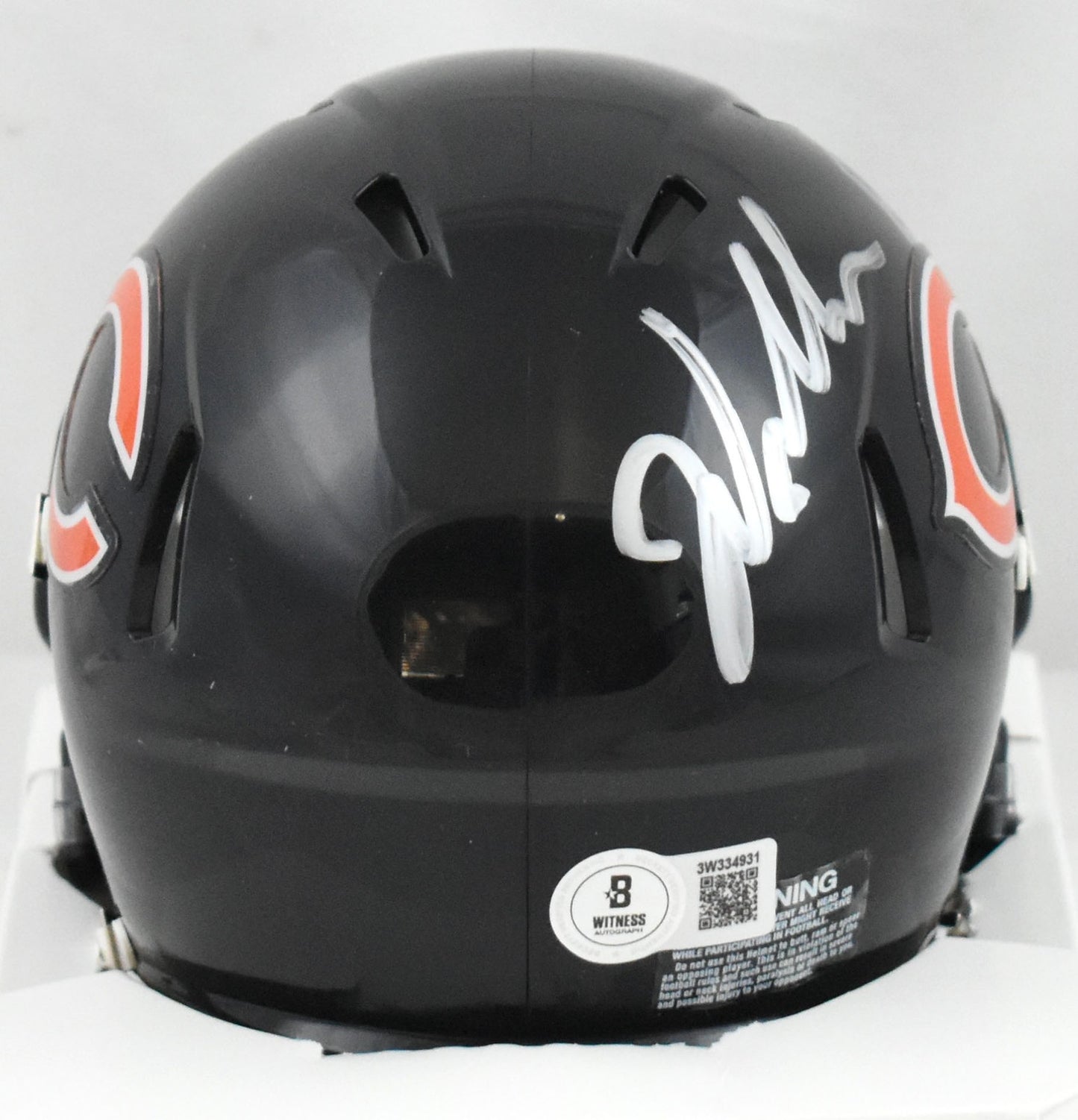 William Perry Signed Chicago Bears Speed Mini Helmet