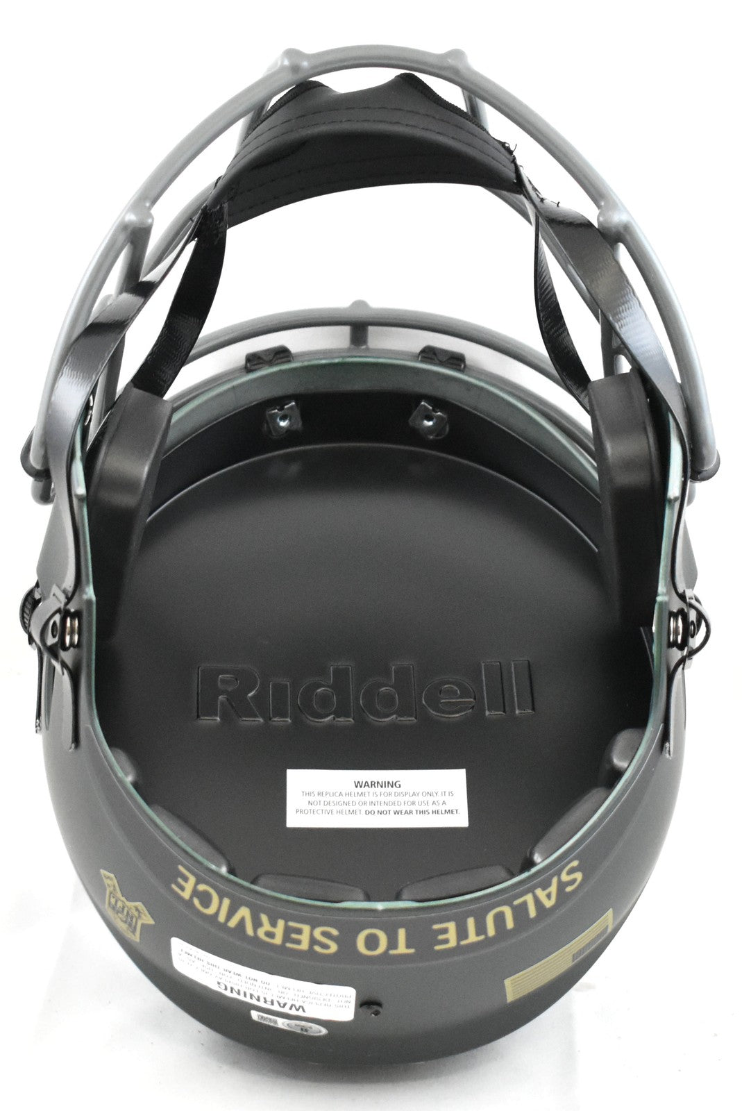 A.J. Brown Autographed Philadelphia Eagles 2025 Salute to Service Helmet