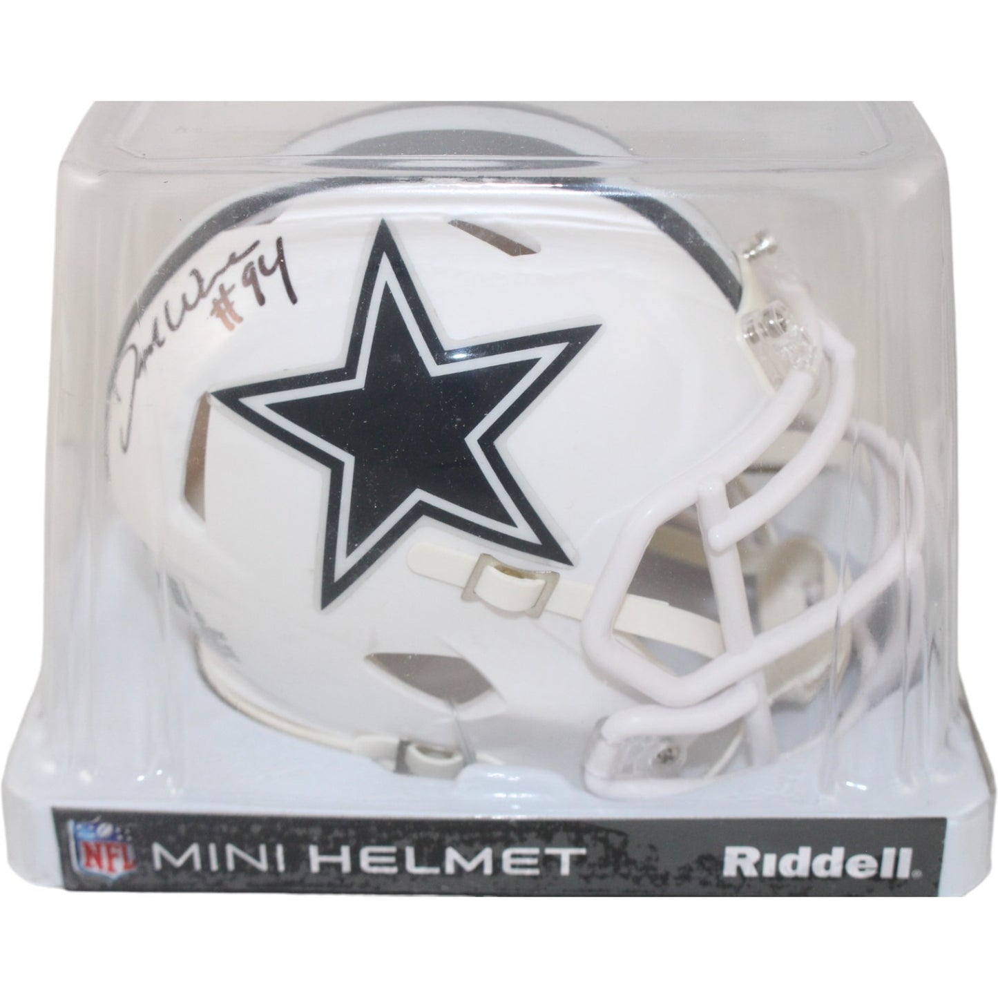 DeMarcus Ware Dallas Cowboys Autographed Alternate 2022 Mini Helmet (BAS)