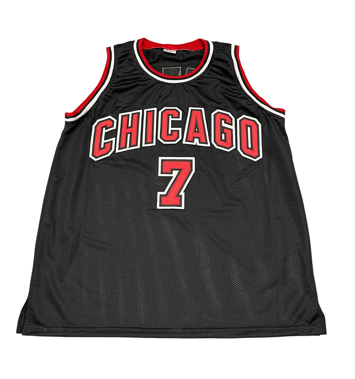 Toni Kukoc Chicago Bulls Signed Custom Jersey (HOF 21) - Beckett