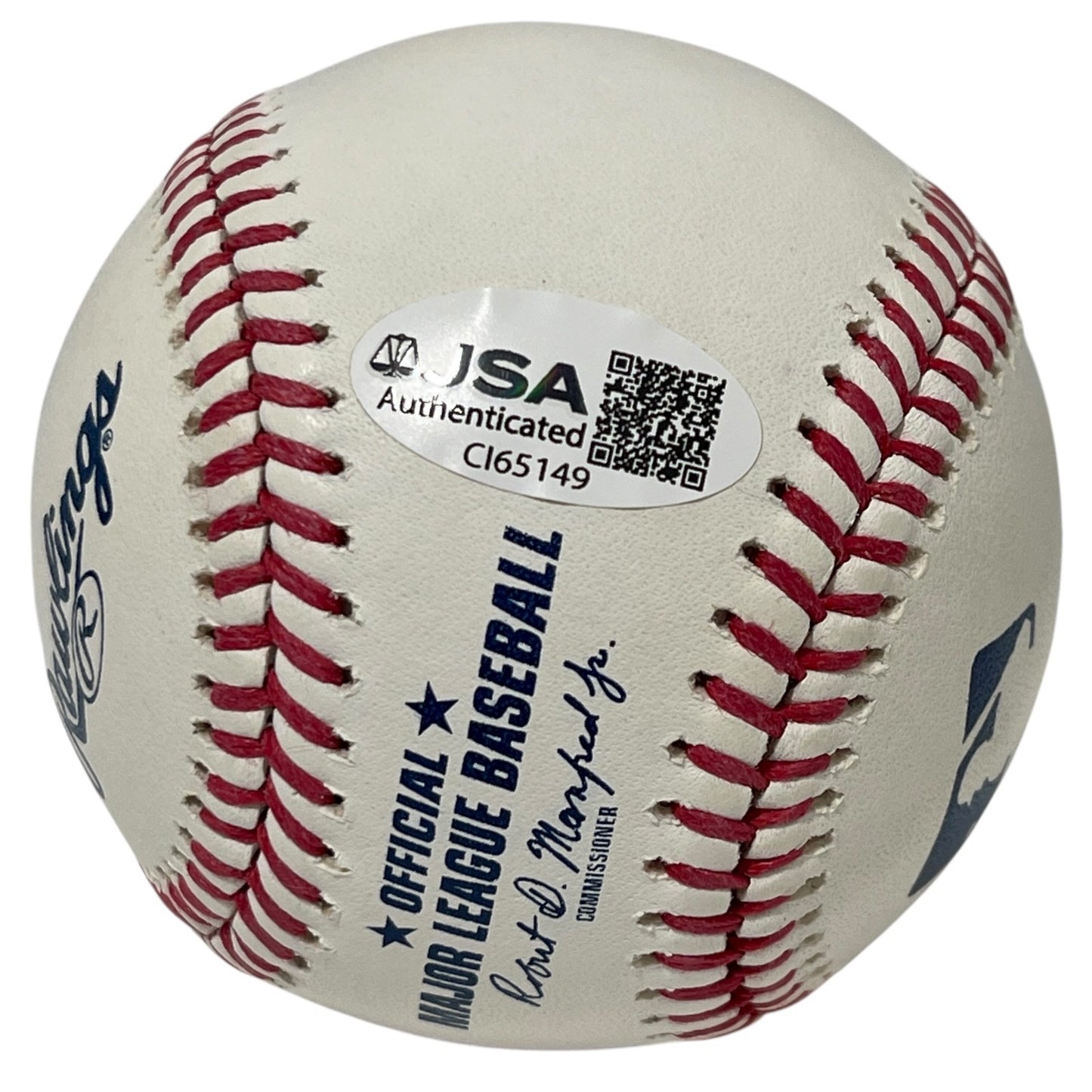 Lazaro Montes Signed Seattle Mariners Official MLB Baseball (JSA COA)