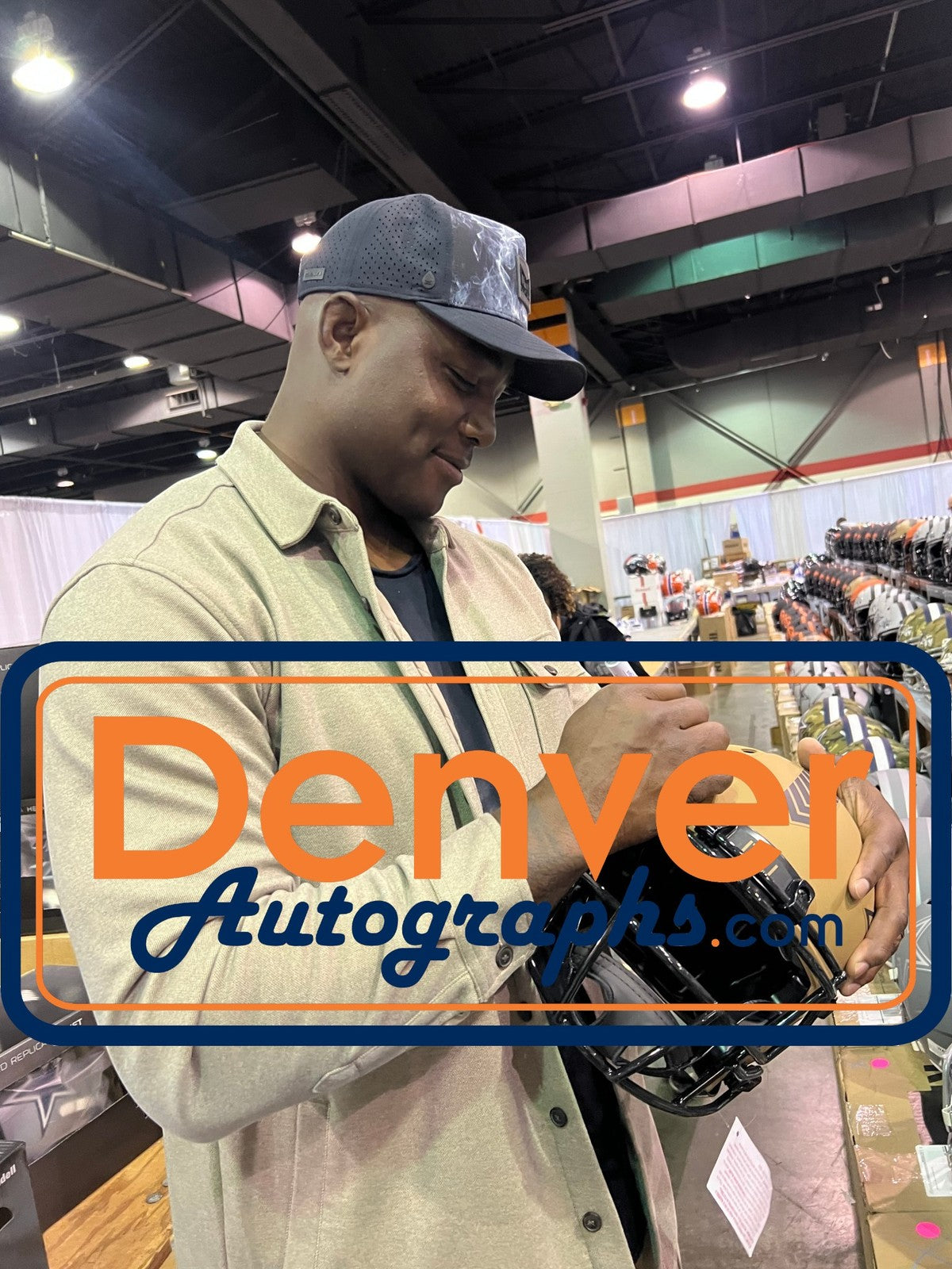 DeMarcus Ware Autographed Dallas Cowboys Authentic 2023 STS Full Size Helmet