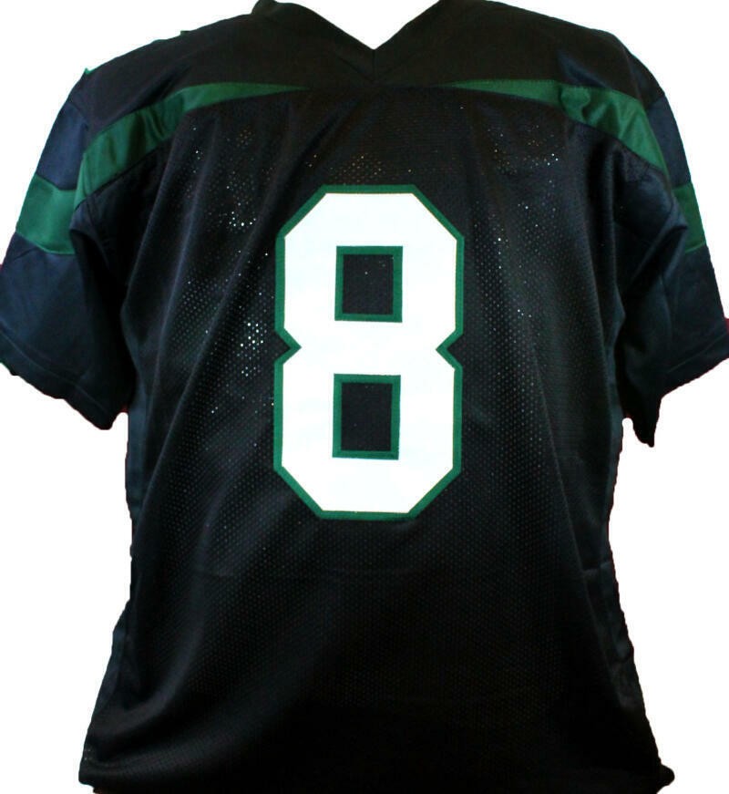 Elijah Moore Autographed Black Custom Football Jersey