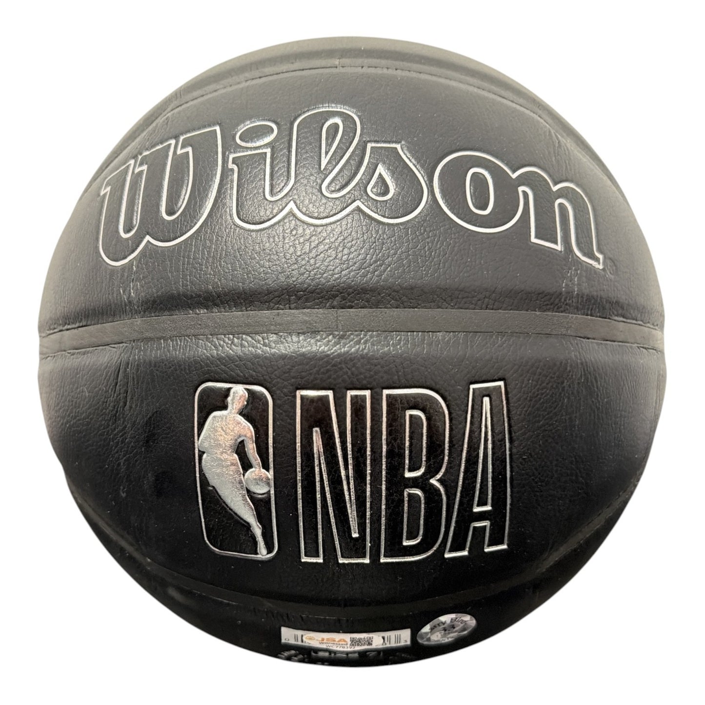 Larry Bird Signed Boston Celtics Premier Black Basketball