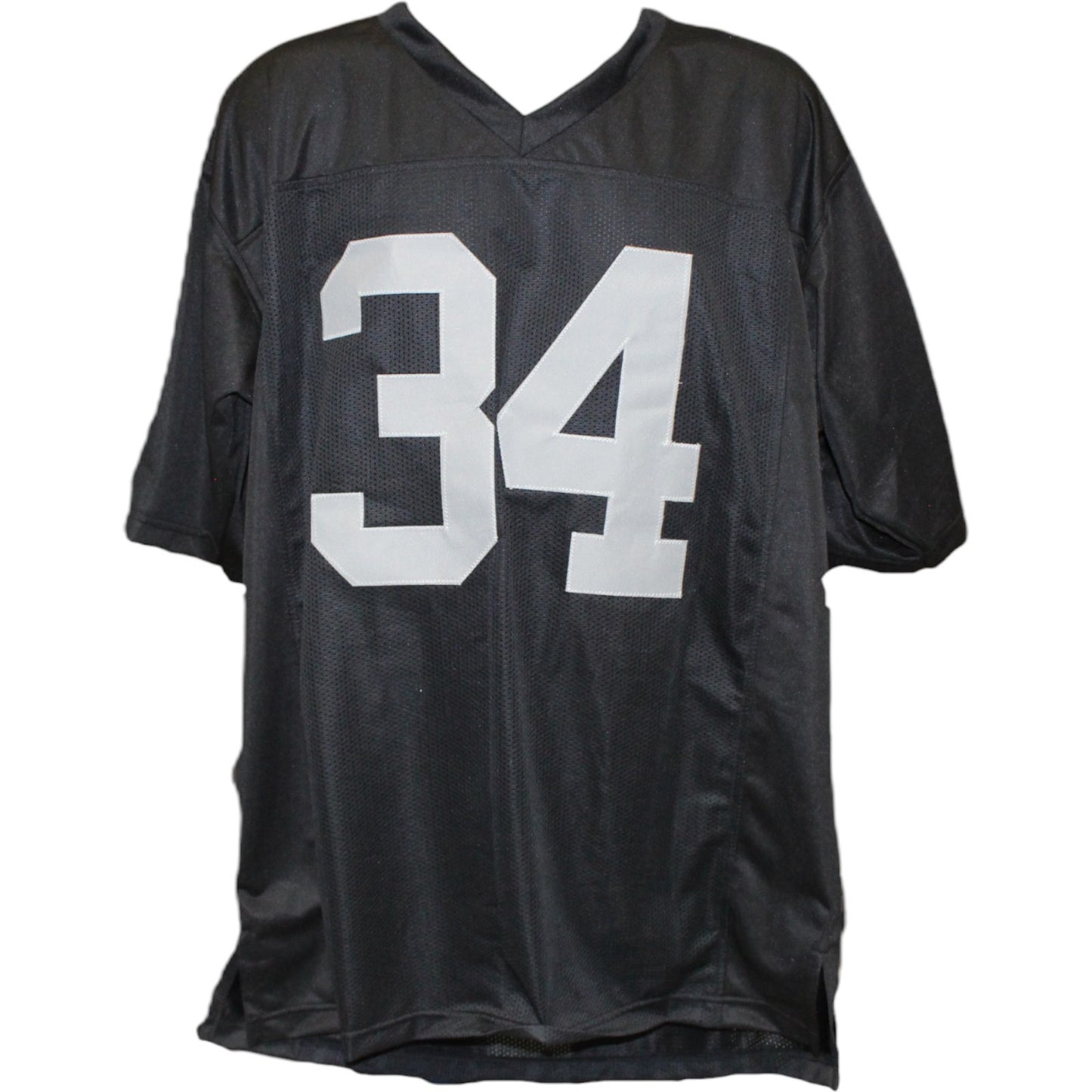 Bo Jackson Autographed Custom Black Football Jersey