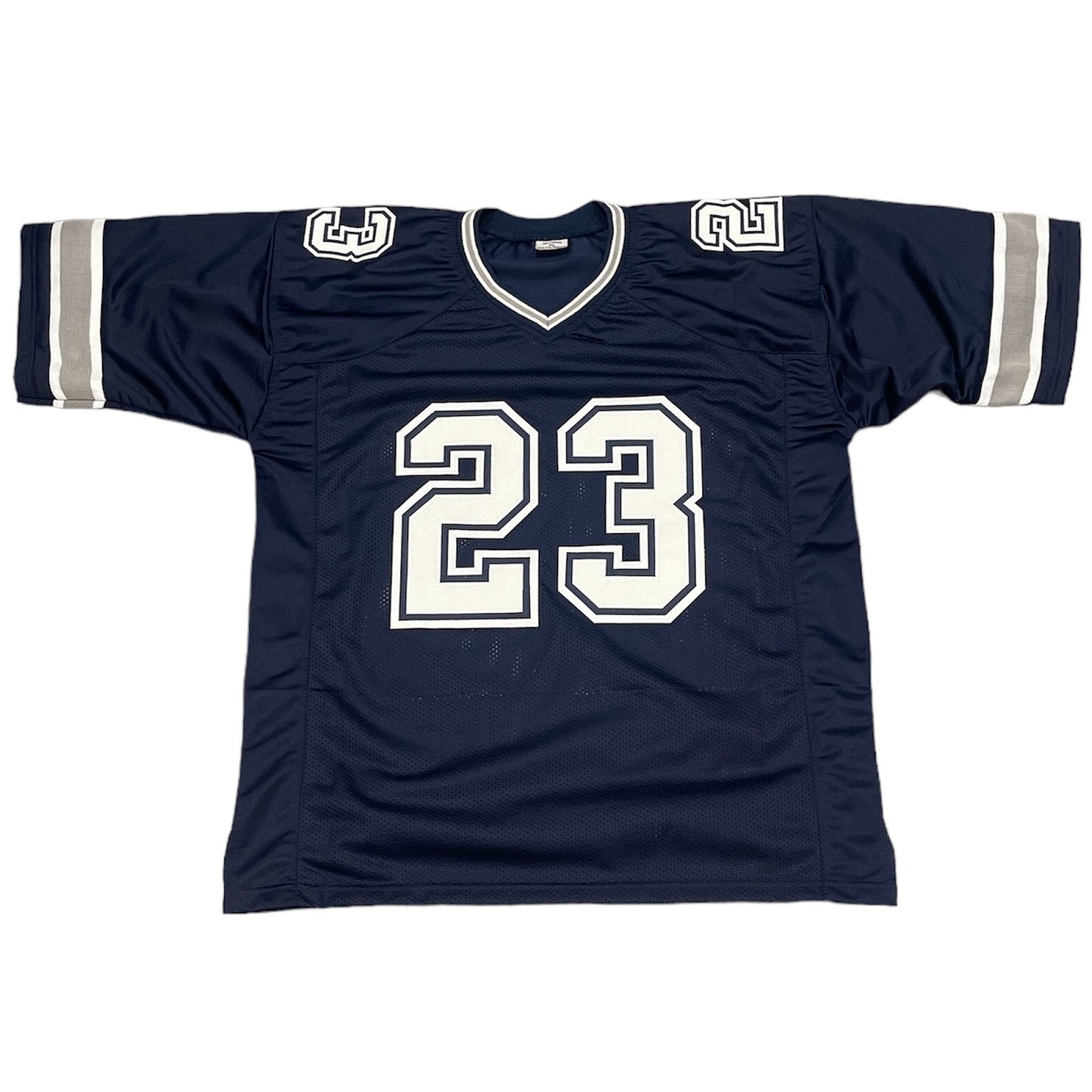 Rico Dowdle Signed Dallas Cowboys Custom Football Jersey (BAS COA)