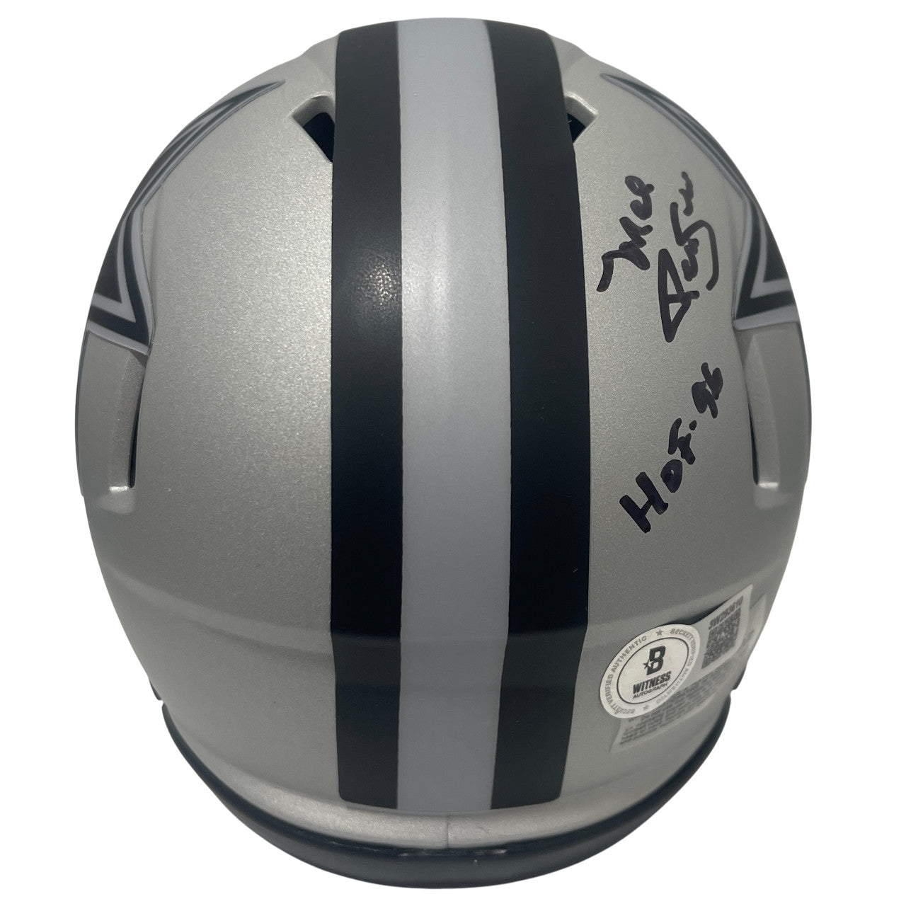 Mel Renfro Dallas Cowboys Signed Rave Mini Helmet (HOF '96)