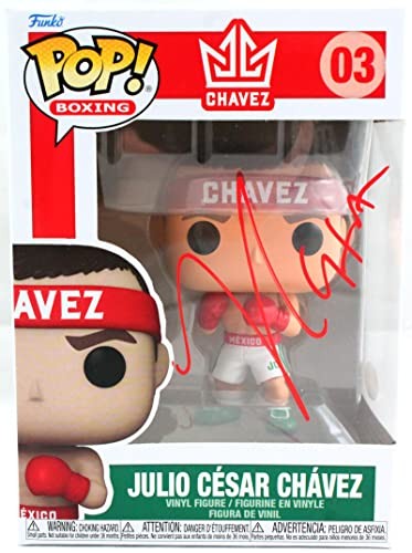 Julio Cesar Chavez Signed Funko Pop Figurine #03