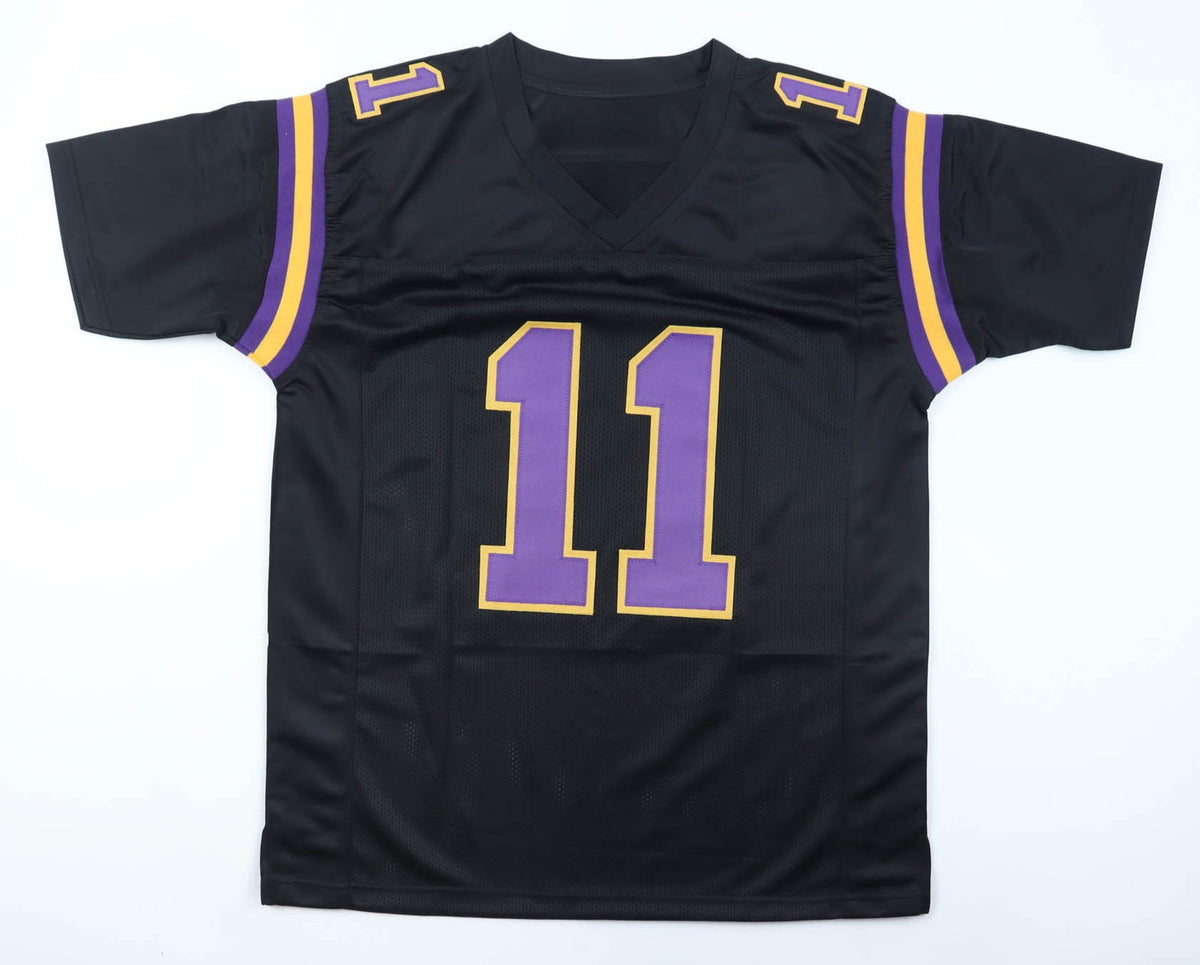 Daunte Culpepper Signed Minnesota Vikings Black Custom Jersey