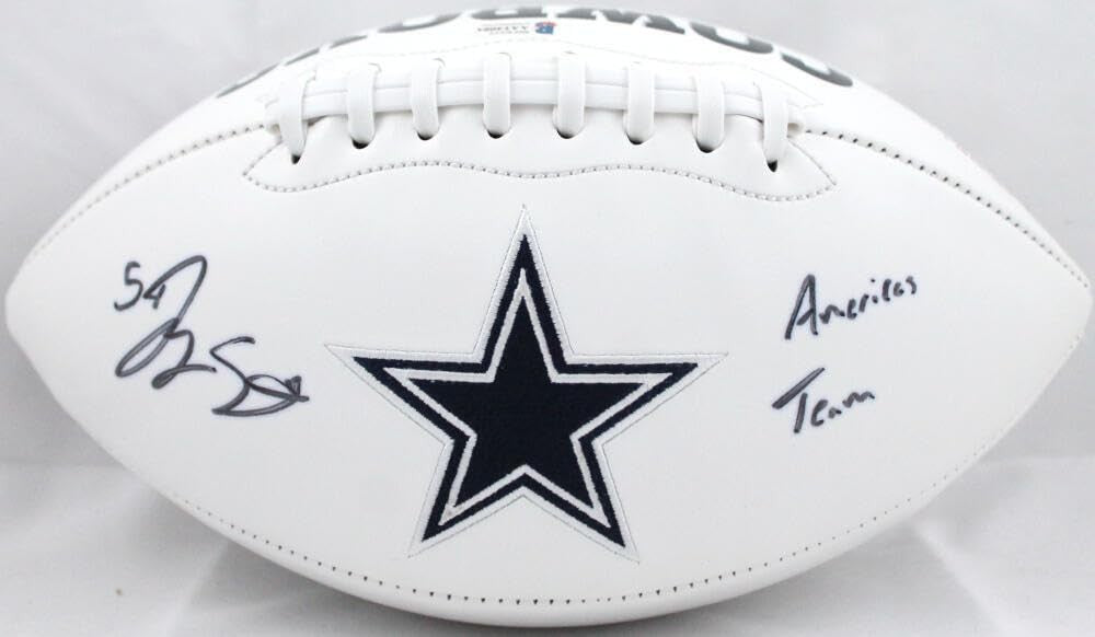 Jaylon Smith Signed Dallas Cowboys Logo Football - America's Team