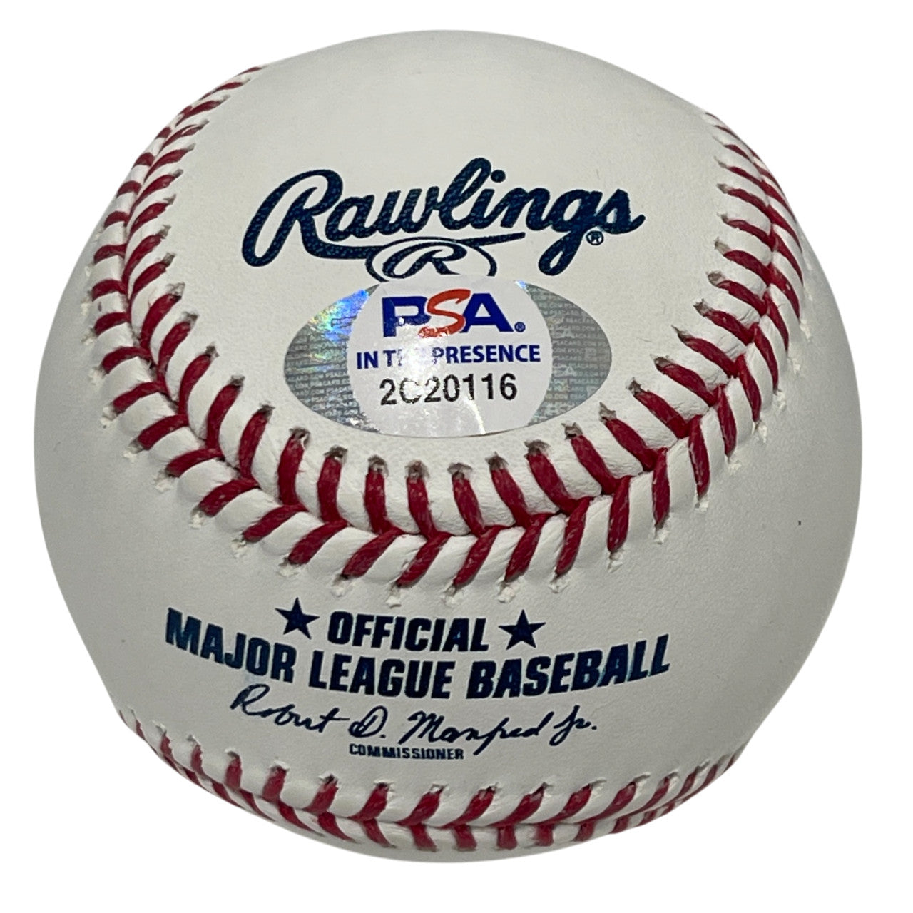 Randy Arozarena & Jonathan India Dual Signed Official MLB Baseball (PSA)