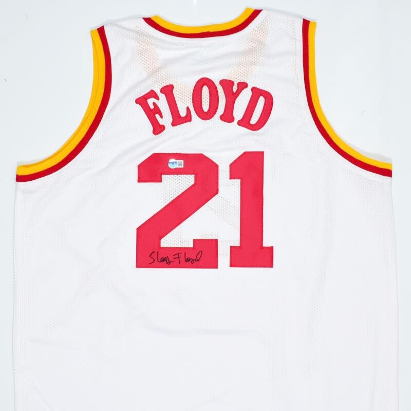 Sleepy Floyd Autographed Custom Basketball Jersey