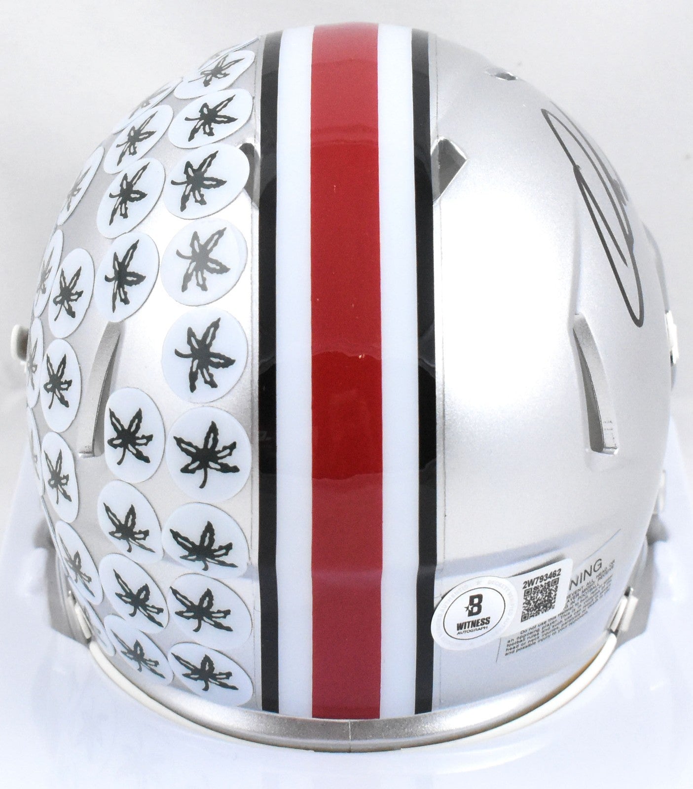Quinshon Judkins Autographed Ohio State Buckeyes Speed Mini Helmet