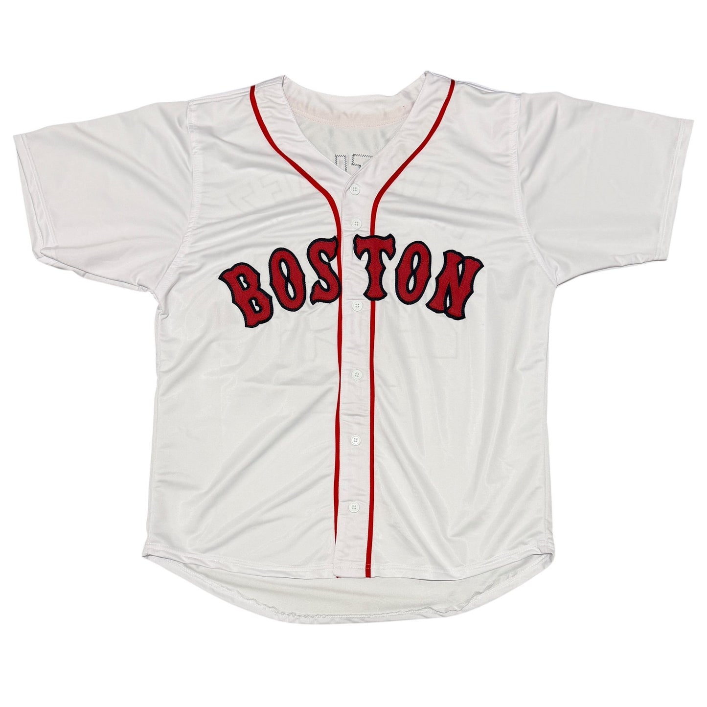 Pedro Martinez Autographed Boston Red Sox Custom White Jersey JSA