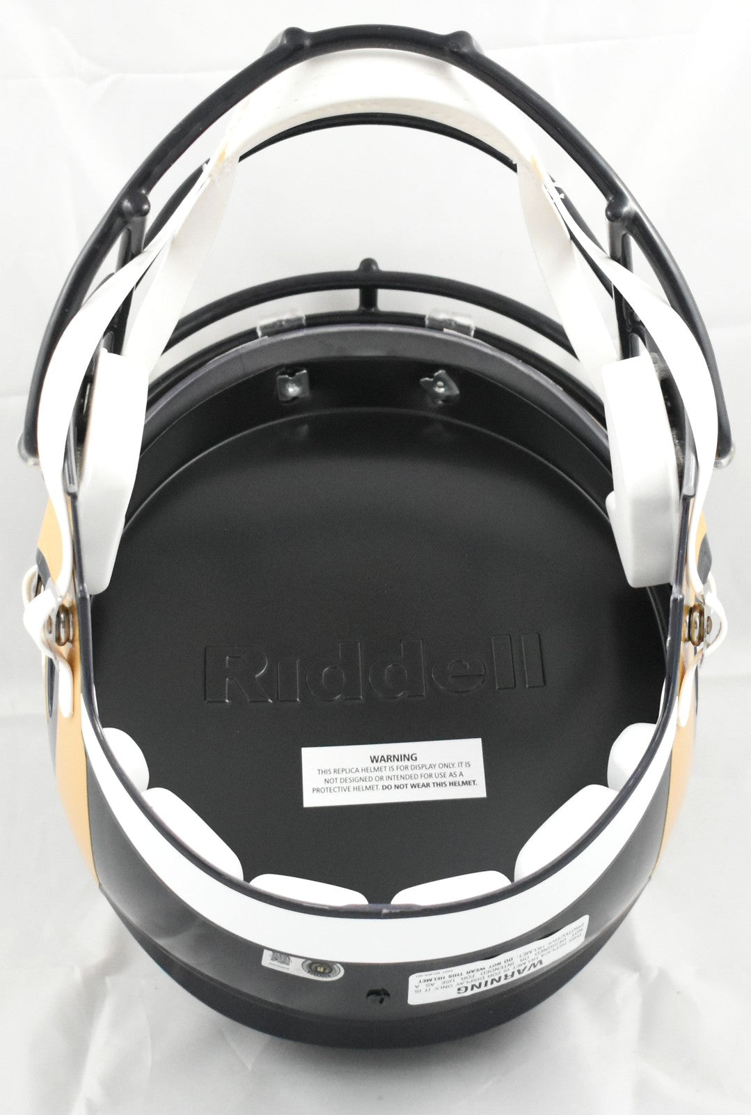 Marshall Faulk Autographed St. Louis Rams Full Size Speed Helmet